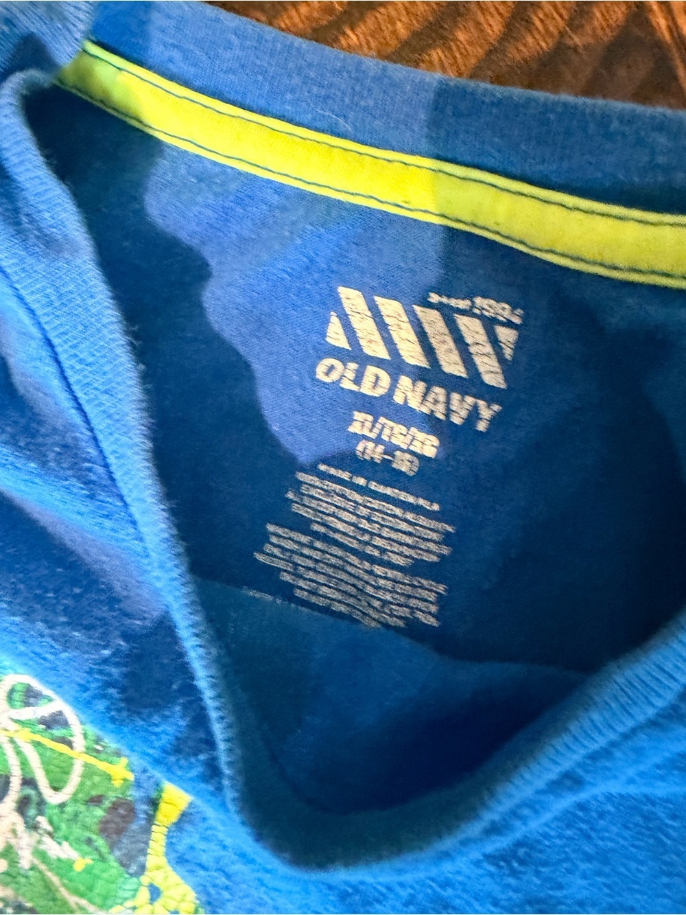 Old Navy Boys Graphic Tee Trio in Blue and Gray - Picture 5 of 7